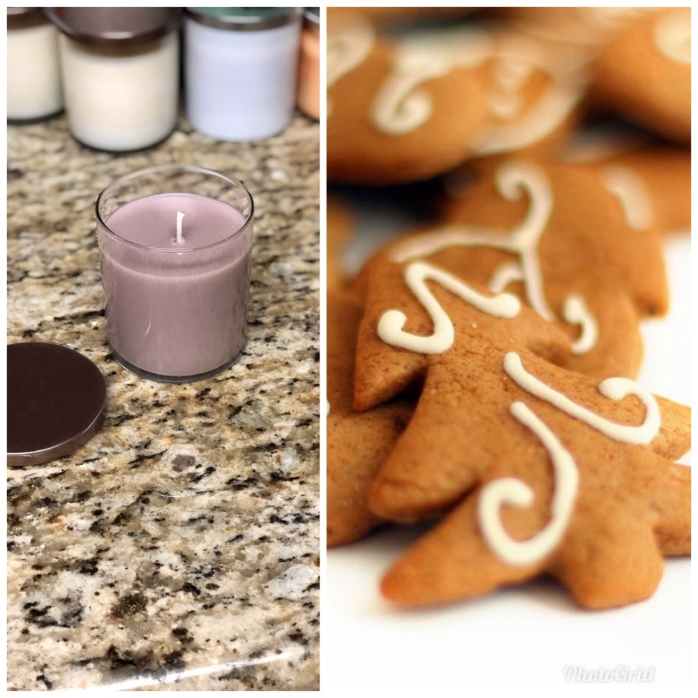 Shimmering Gingerbread Soy Candle